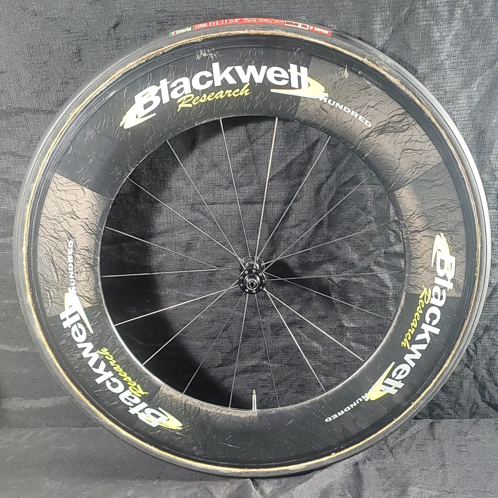 Blackwell Research One Hundred Carbon Fiber Tubular Wheelset Front Rear