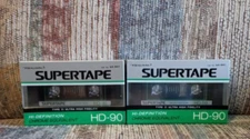 Lot Of 2 Realistic Supertape HD-90 High Bias Type II Cassette Tapes