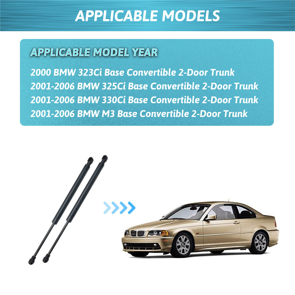 Gasdruckfeder Heckklappe 51248232873 2x Gasfeder Ga Produktbild-Vorschau 7