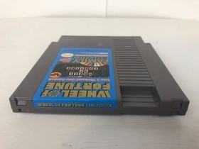 Used RETRO - NES Game - Wheel of Fortune Family Edition - TESTED / VERIFIED 