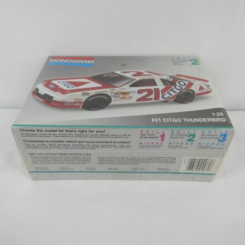 Morgan Shepherd #21 Citgo Wood Brothers Ford Monogram 1/24 Plastic Model #2961 - Picture 10 of 10
