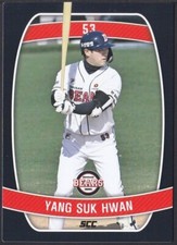 2024 KBO Baseball Card "DOOSAN BEARS" YANG SUK HWAN (IF)