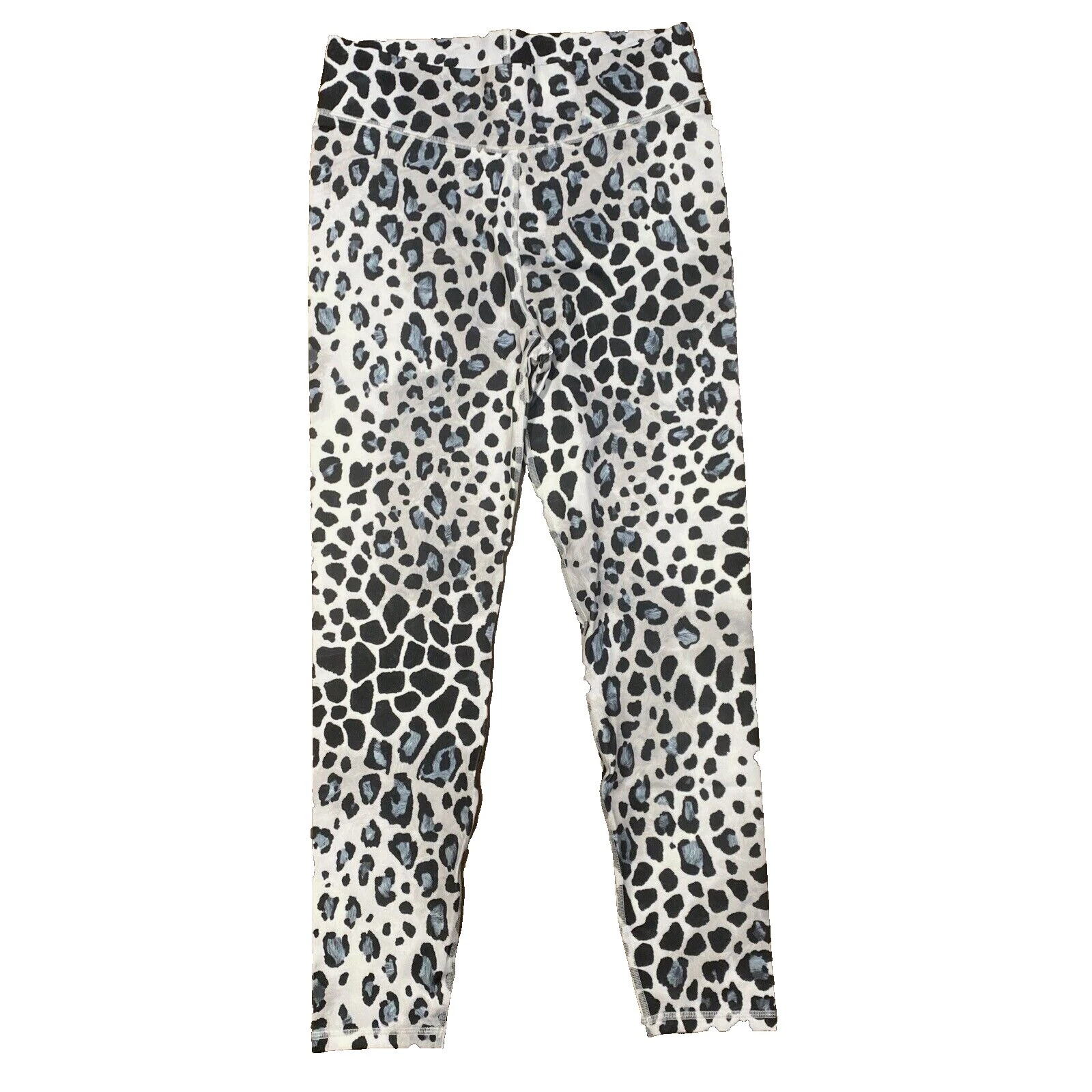 Cheetah Poliéster Negro Leggings para Mujer