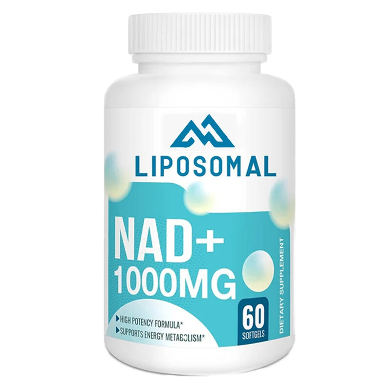 Liposomal NAD+supplement 1000mg/60 capsules soft capsules