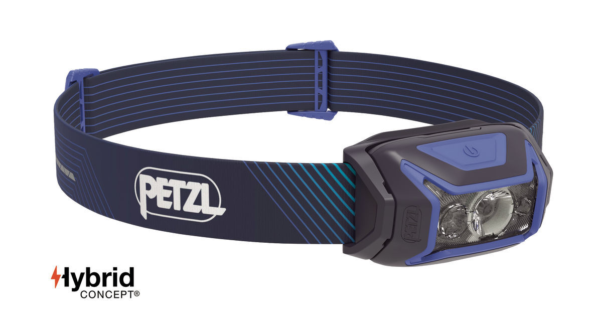 Linterna frontal Petzl Actik Core 600 lúmenes híbrida luz roja mod. 2025 diferentes colores