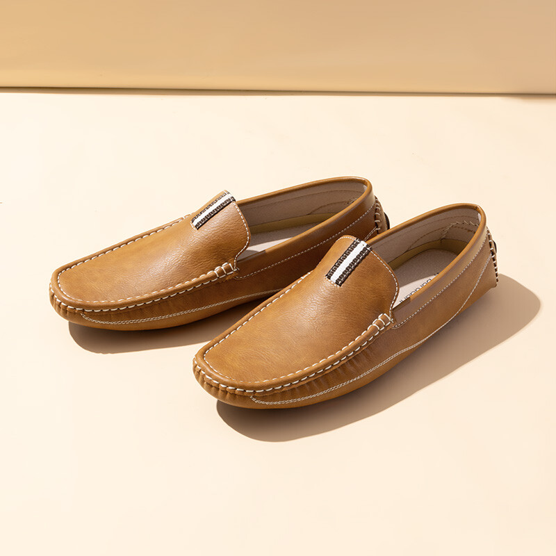 Men's Flexible Driving Moccasins Penny Loafers Slip on Lightweight