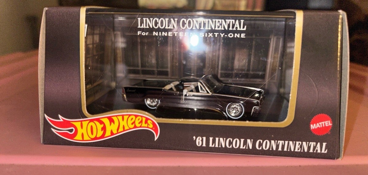 ホットウィール エクスクルーシブ - '61 リンカーン・コンチネンタル Hot Wheels RLC Exclusive '61 Lincoln Continental Convertible | eBay