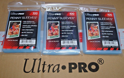 baseball card penny sleeves Invested Alliance Now you can proudly display and handle your cards looking their very best Numbered Soft Penny Sleeves for