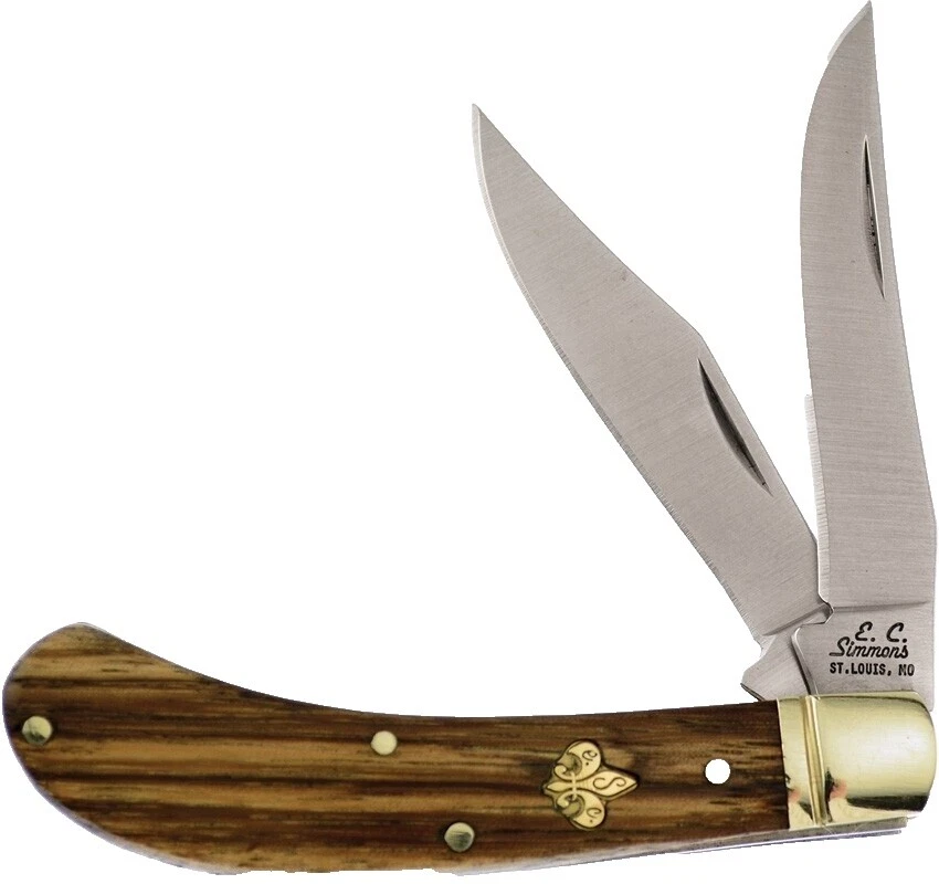 Mango de Madera Marrón Frost Cutlery cuchillos plegables de colección