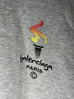 Balenciaga Torch Hoodie Paris Olympics | eBay Balenciaga Torch Hoodie Paris Olympics | eBay