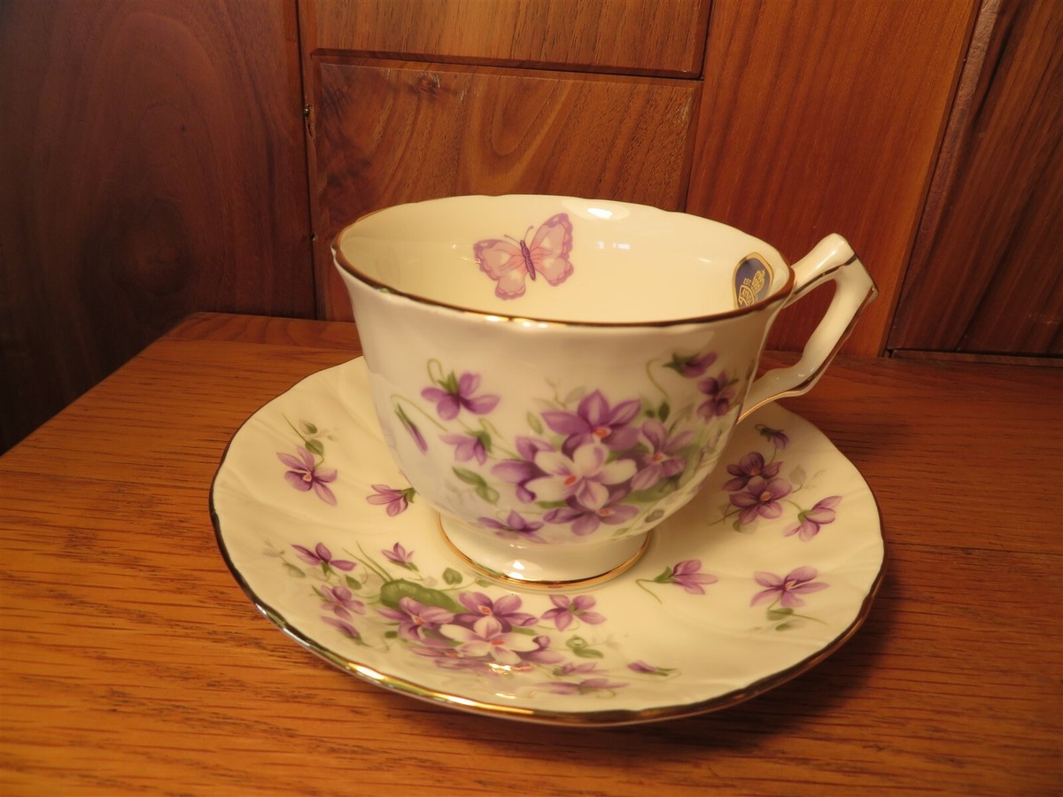 AYNSLEY English violet  陶器 AYNSLEY English violet 陶器