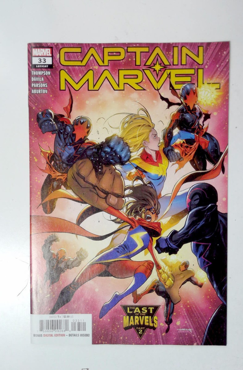 2021 Captain Marvel #33 Marvel Comics NM- 11th Series 1st