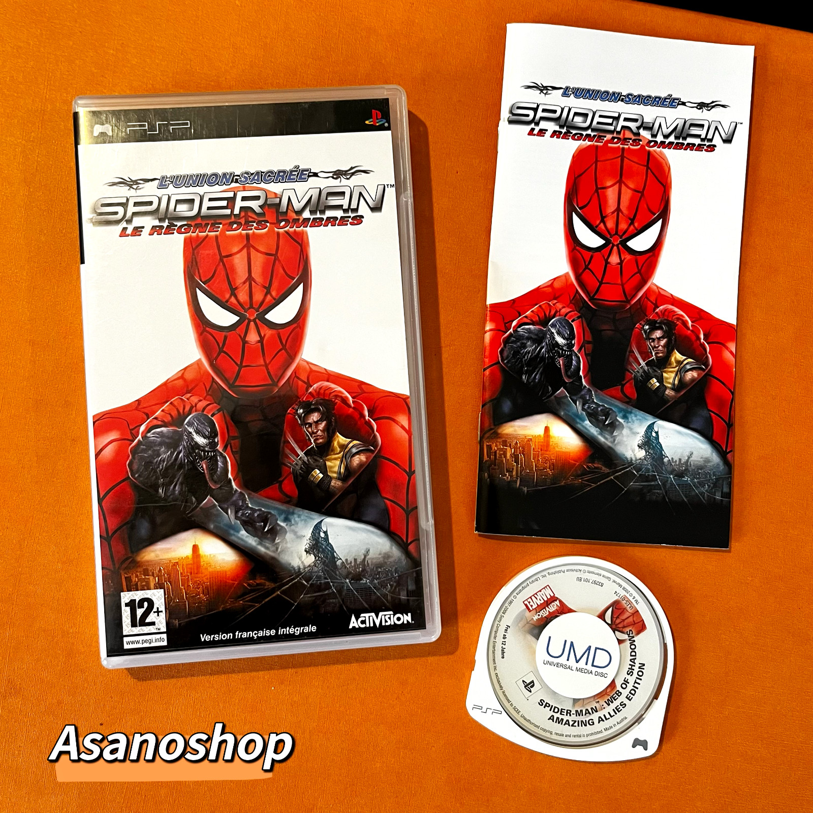 Spider Man Le Règne des Ombres - L' Union Sacrée  SONY PSP