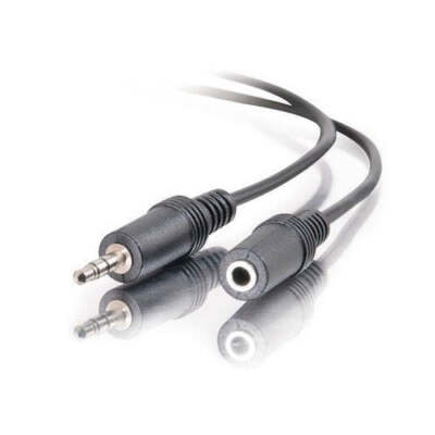 RiteAV 3.5mm Stereo Headphone Extension Cable 6 Feet