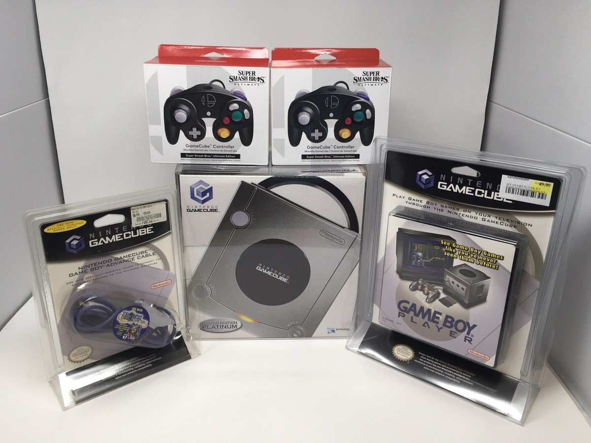 Nintendo GameCube Limited Edition Platinum Console Bundle Nintendo GameCube Limited Edition Platinum Console Bundle