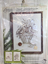 Paragon Needlecraft Found An Charming Etching in floss Embroidery Kit Wide eyed