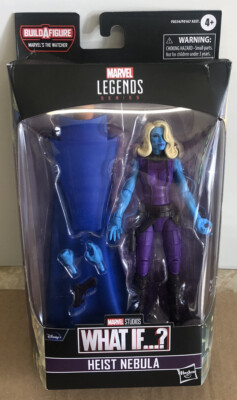 NEW 2021 Marvel Legends Heist Nebula What If ? Figure Watcher BAF BOX DAMAGE