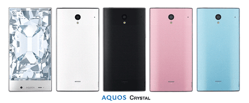 SOFTBANK SHARP AQUOS CRYSTAL 305SH ANDROID UNLOCKED SMARTPHONE JAPAN PINK NEW - Picture 3 of 10