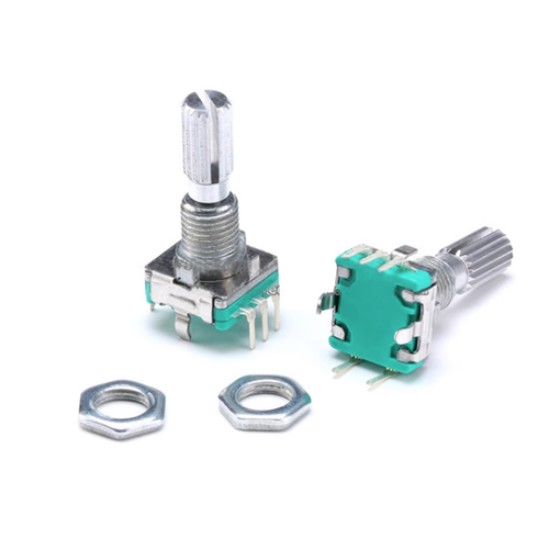 Rotary Encoder With Switch EC11 Audio Digital Potentiometer 15/20mm Handle 5Pins - Picture 2 of 8