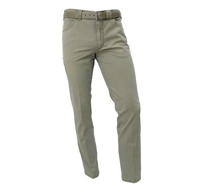 MEYER Herren Hose Modell Dublin 1-5019/24 Stretch Micro Muster Beige