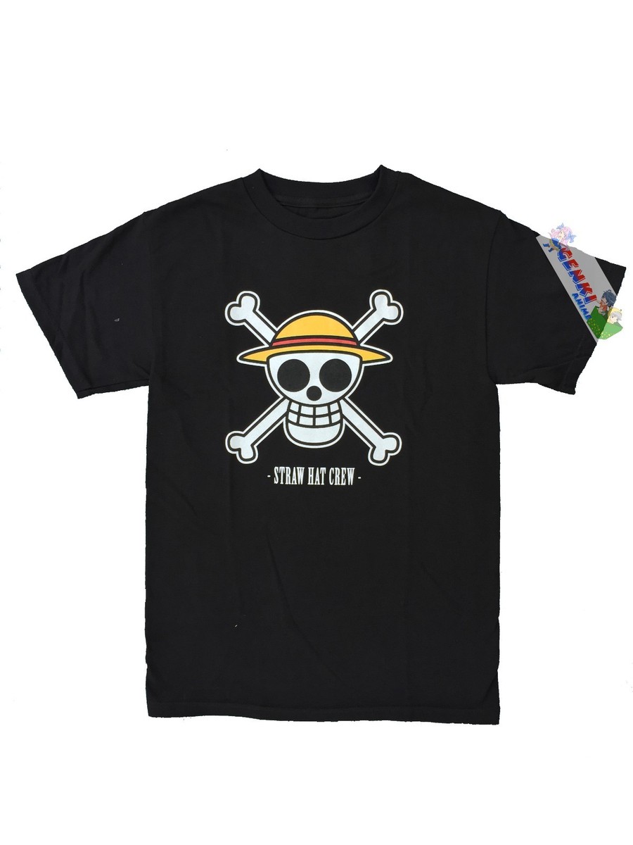 Legit* One Piece Luffy Straw Hat Jolly Roger Skull Logo Authentic