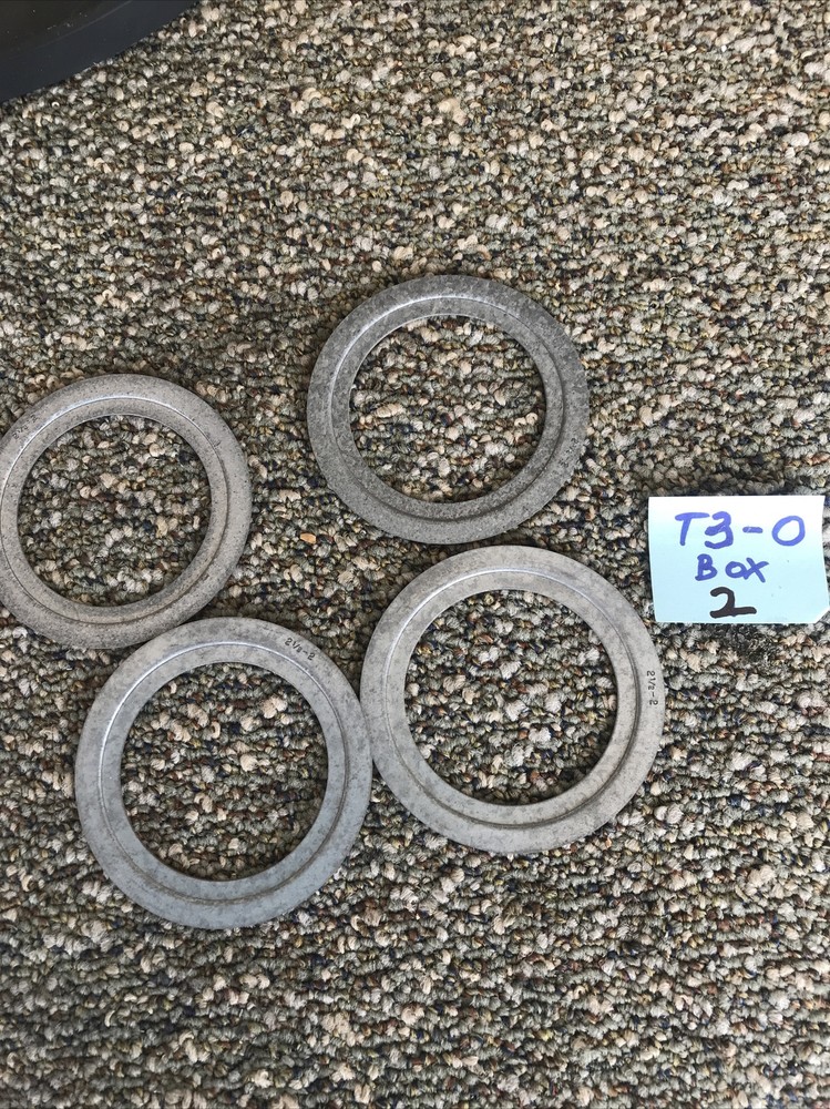 Lot of 2 Sets Reducing Washers 2 1/2" to 2" - Zinc Plated 2.50 To 2.00
