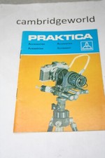 PRAKTICA ACCESSORIES MANUAL GUIDE BOOK GENUINE ORIGINAL PRINTED in GERMANY