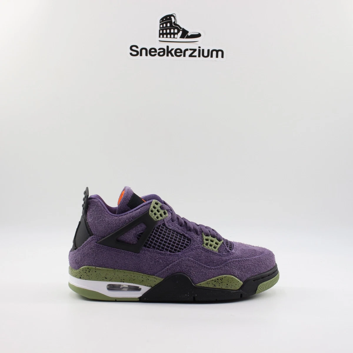 Nike Women's Air Jordan 4 Retro Purple Canyon AQ9129-500 New
