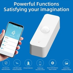 Tuya WiFi PIR Capteur de mouvement Smart Home Détecteur infrarouge du corps humain