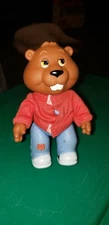 Vintage 1984 TOMY "The Get Along Gang" BINGO BEAVER Dress-up Kids Figure