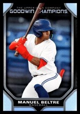 2024 Upper Deck Goodwin Champions Pick Complete Your Set Base SP Parallel Insert