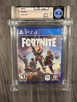 FORTNITE Playstation 4 PS4 New Sealed GRADED WATA 9.6 A+