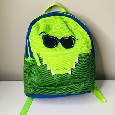 green monster backpack