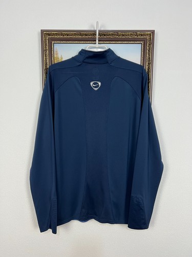 Vintage Nike Manchester United Football Train Sweatshirt Track Top 1/4 Zip Sz L - Picture 10 of 12