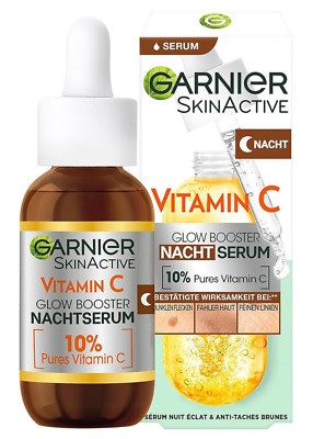  Garnier Skin Active Nachtserum gegen dunkle Flecken10% pure Vitamin C 30 ml  