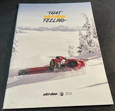 2019 SKI-DOO SNOWMOBILE SALES BROCHURE 40 PAGES NEW W82 