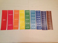 Rainbow Fraction Card Manipulatives  - Lamina...