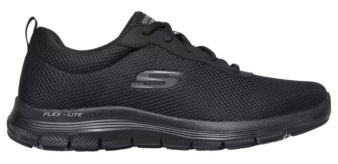 Skechers Shoes Casual Men s Fabric Black Rubber Sole Extralight