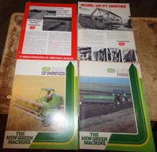 4-lot 1970's-1980's coop equipment brochures in good shape used