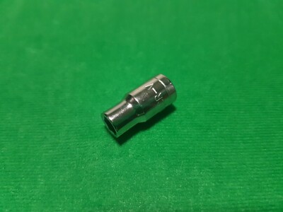 Halfords Advanced 6mm 1/4'' drive shallow 6 point chrome v socket FAST FREE POST