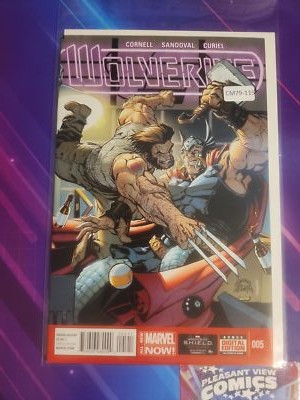 WOLVERINE #5 VOL. 6 HIGH GRADE MARVEL COMIC BOOK CM79-115