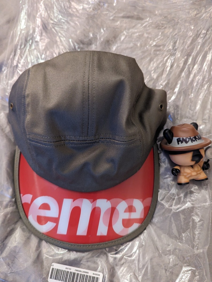 Supreme SS20 Lenticular Visor Camp Cap Green Box Logo Bogo Supreme SS20 Lenticular Visor Camp Cap Green Box Logo Bogo