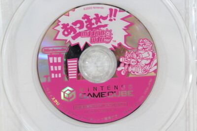 Atsumare Made in Wario Disc Only Nintendo GameCube GC Japan Import K092 READ