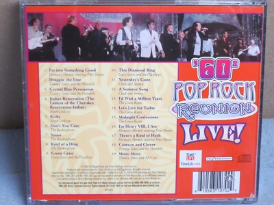 60's Pop Rock Reunion Live! ( CD - 2004 - Time Life - M19001