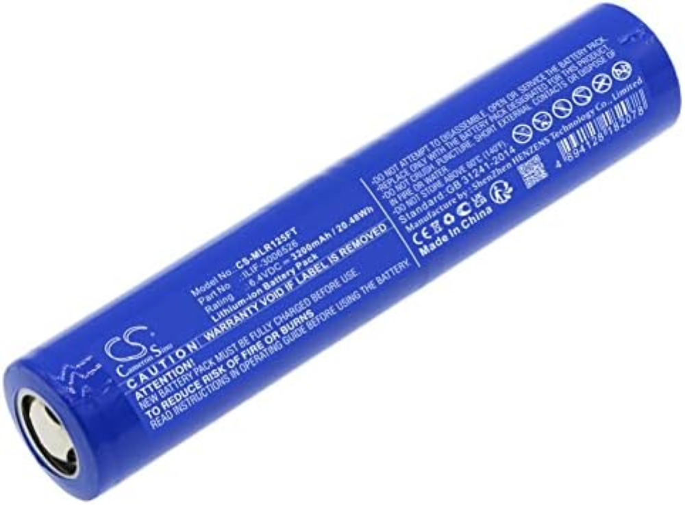 Batterie 3200mAh compatibile con [Maglite] ML125, ML150LR, ML150LRX sostituisce
