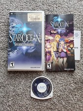 Star Ocean: Second Evolution Sony PSP 2009 CIB Complete in Box