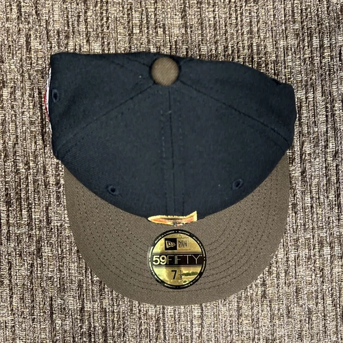 SIZE 7 1/8 New Era Seattle Mariners "Slayer Hell Awaits" MYFITTEDS Fitted Hat