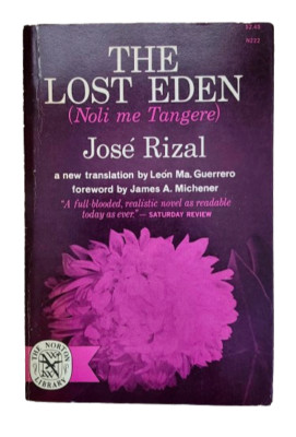 The Lost Eden By Jose Rizal (paperback, 1961) 1st Edition