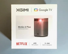 Brand-new Xgimi Mogo 2 Plus Full HD Smart Projector, 400 lumens, Google TV 