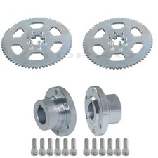 65T Sprocket Fits 35 Chain  Flange Hub Adapter For Quad ATV Go Kart Dirt Bike